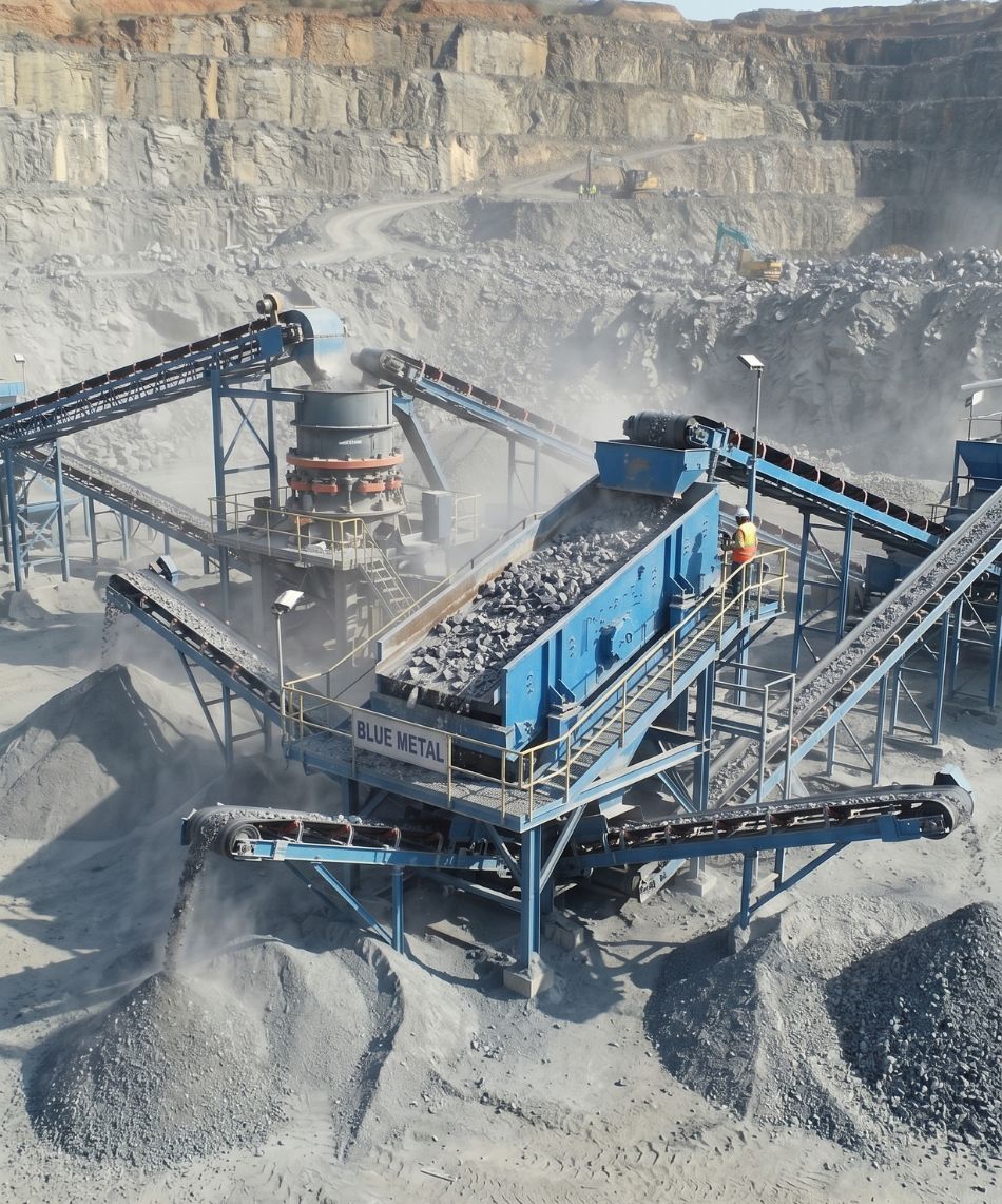 Blue Metal Processing